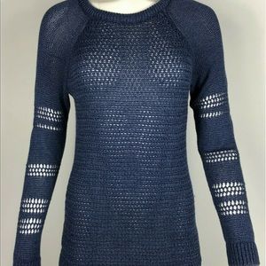 Tommy Bahama Open KnitNavy Blue  Sweater Small